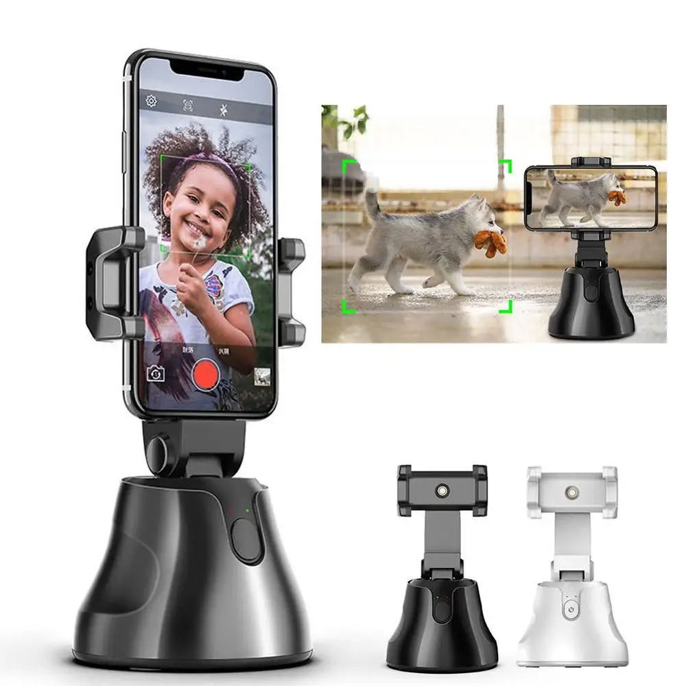 Smart Shooting Selfie Stick Smartphone Holder Mount 360 Rotation Auto Face Tracking Object Tracking vlog Camera Phone Holder
Smart Shooting Selfie Stick Smartphone Holder Mount 360 Rotation Auto Face Tracking Object Tracking vlog Camera Phone Holder