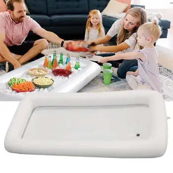 Inflatable Ice Serving Buffet Bar Holder Multifunction With Drain Plug For Party BBQ Picnic Pool Party Buffet With a Drain Plug
Inflatable Ice Serving Buffet Bar Holder Multifunction With Drain Plug For Party BBQ Picnic Pool Party Buffet With a Drain Plug