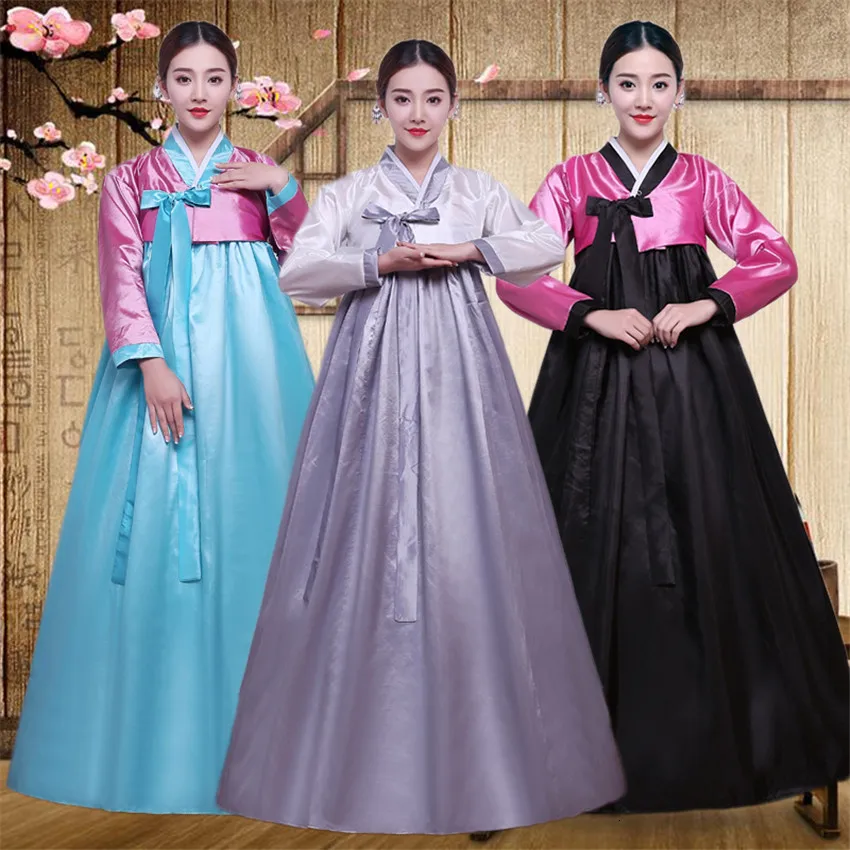 10 Color Korean Traditional Palace Female New Year Minority Dance Performance Dress for Women Full Sleeve Hanbok Costume
10 Color Korean Traditional Palace Female New Year Minority Dance Performance Dress for Women Full Sleeve Hanbok Costume