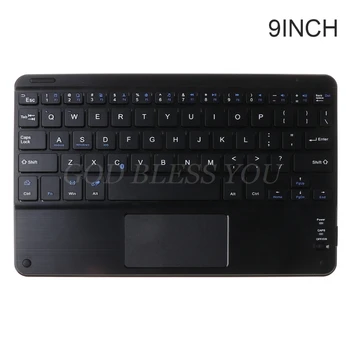 7/9/10 Inches Wireless Bluetooth Lightweight Keyboard with Touchpad Cellphone Tablet Keyboard Portable Travel Keypad
7/9/10 Inches Wireless Bluetooth Lightweight Keyboard with Touchpad Cellphone Tablet Keyboard Portable Travel Keypad