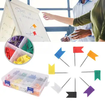 400pcs Coloured Flag Push Pin Map Marking Tool Home Office Wall Map Drawing Pin Thumb Tack Pushpin for schools home
400pcs Coloured Flag Push Pin Map Marking Tool Home Office Wall Map Drawing Pin Thumb Tack Pushpin for schools home