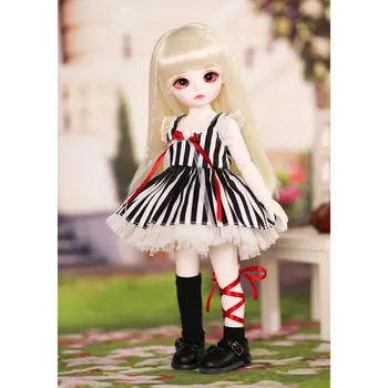 1/6 BJD Dolls Handmade Makeup Miyo SD Doll with Eyes and Full Clothes Set fashion dolls Kids girls Toy - Light Skin Color
1/6 BJD Dolls Handmade Makeup Miyo SD Doll with Eyes and Full Clothes Set fashion dolls Kids girls Toy - Light Skin Color