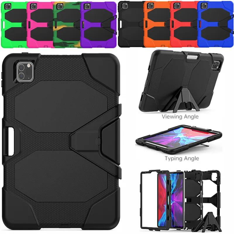 Tablet Shockproof Heavy Duty Armor Case For iPad Pro 11 inch 2020 Model iPad Pro 11" 2020 2th generation Silicone Cover Funda
Tablet Shockproof Heavy Duty Armor Case For iPad Pro 11 inch 2020 Model iPad Pro 11" 2020 2th generation Silicone Cover Funda