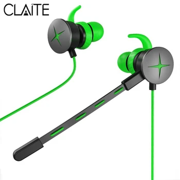 CLAITE V7 3.5mm Gaming Earphone with Pluggable Mic Stereo Wired Earbuds Waterproof Sports Headset for LOL PUBG Phone Laptop
CLAITE V7 3.5mm Gaming Earphone with Pluggable Mic Stereo Wired Earbuds Waterproof Sports Headset for LOL PUBG Phone Laptop