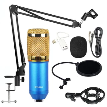 BM 800 Microphone Studio Microphone Professional microfone bm800 Condenser Sound Recording Microphone For computer
BM 800 Microphone Studio Microphone Professional microfone bm800 Condenser Sound Recording Microphone For computer