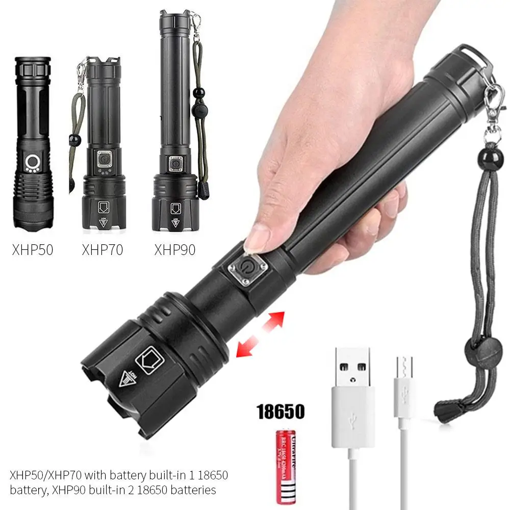 USB Rechargeable Telescopic SuperBright Torch Hunting Lamp Cycling Portable Zoom LED Flashlight 3 Lighting Mode Outdoor Sporting
USB Rechargeable Telescopic SuperBright Torch Hunting Lamp Cycling Portable Zoom LED Flashlight 3 Lighting Mode Outdoor Sporting