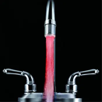 Kithchen LED Water Faucet 7 Colors Changing Tap Glow Water Faucetd Temperature Control Self-coloring Light Color Changing Faucet
Kithchen LED Water Faucet 7 Colors Changing Tap Glow Water Faucetd Temperature Control Self-coloring Light Color Changing Faucet