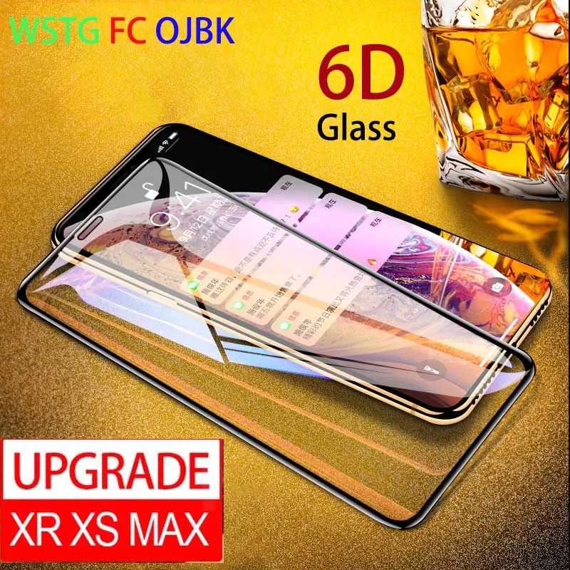 Luxury 6D Glass For iPhone XS MAX XR X Screen Protector Curved Tempered Glass For iPhone X 10 7 8 Plus Full Cover Film
Luxury 6D Glass For iPhone XS MAX XR X Screen Protector Curved Tempered Glass For iPhone X 10 7 8 Plus Full Cover Film