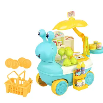 Snail Ice Cream Candy Pushable Car Girls Play House Role Play Game Toy Parent-child Interactive Assembled DIY Toys
Snail Ice Cream Candy Pushable Car Girls Play House Role Play Game Toy Parent-child Interactive Assembled DIY Toys