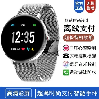 New Style round Screen-Style Business Smart Payment Bracelet Multi-functional Blood Pressure Heart Rate Electrocardiogram Monito
New Style round Screen-Style Business Smart Payment Bracelet Multi-functional Blood Pressure Heart Rate Electrocardiogram Monito