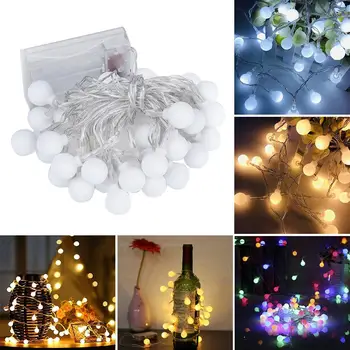 Waterproof 10/20/30/50 LEDs Mini Ball Fairy String Lights Wedding Party Decor Fairy Garland Home Wedding Party Decoration 
Waterproof 10/20/30/50 LEDs Mini Ball Fairy String Lights Wedding Party Decor Fairy Garland Home Wedding Party Decoration