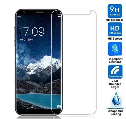 Для oukitel k5 закаленное стекло Передняя крышка 2.5D защитная пленка 9h