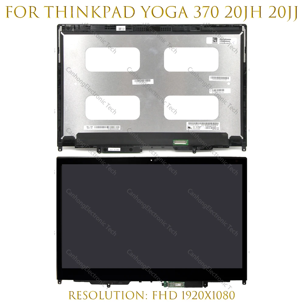 13.3 Touch Screen Assembly With Frame LP133WF4 SPA1 LQ133M1JX15 Touch Screen FRU 01LW129 SD10M34092 For Lenovo Thinkpad Yoga 370
13.3 Touch Screen Assembly With Frame LP133WF4 SPA1 LQ133M1JX15 Touch Screen FRU 01LW129 SD10M34092 For Lenovo Thinkpad Yoga 370