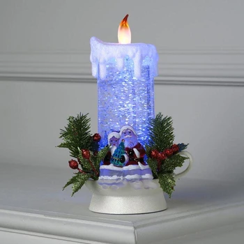 Figure light candle "Santa Claus with his granddaughter", 12x12x23 cm, battery powered, RGB 5106513
Figure light candle "Santa Claus with his granddaughter", 12x12x23 cm, battery powered, RGB 5106513