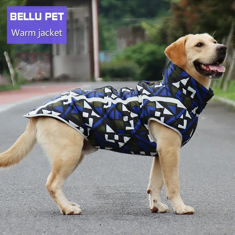 Dog Jacket Large Breed Dog Coat Waterproof Reflective Warm Winter Clothes for Big Dogs Labrador Overalls Chihuahua Pug Clothing
Dog Jacket Large Breed Dog Coat Waterproof Reflective Warm Winter Clothes for Big Dogs Labrador Overalls Chihuahua Pug Clothing