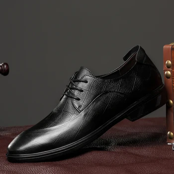 men shoes genuine leather business dress Stylish Gentleman's lace up breathable comfortable italian oxford formal shoes men
men shoes genuine leather business dress Stylish Gentleman's lace up breathable comfortable italian oxford formal shoes men