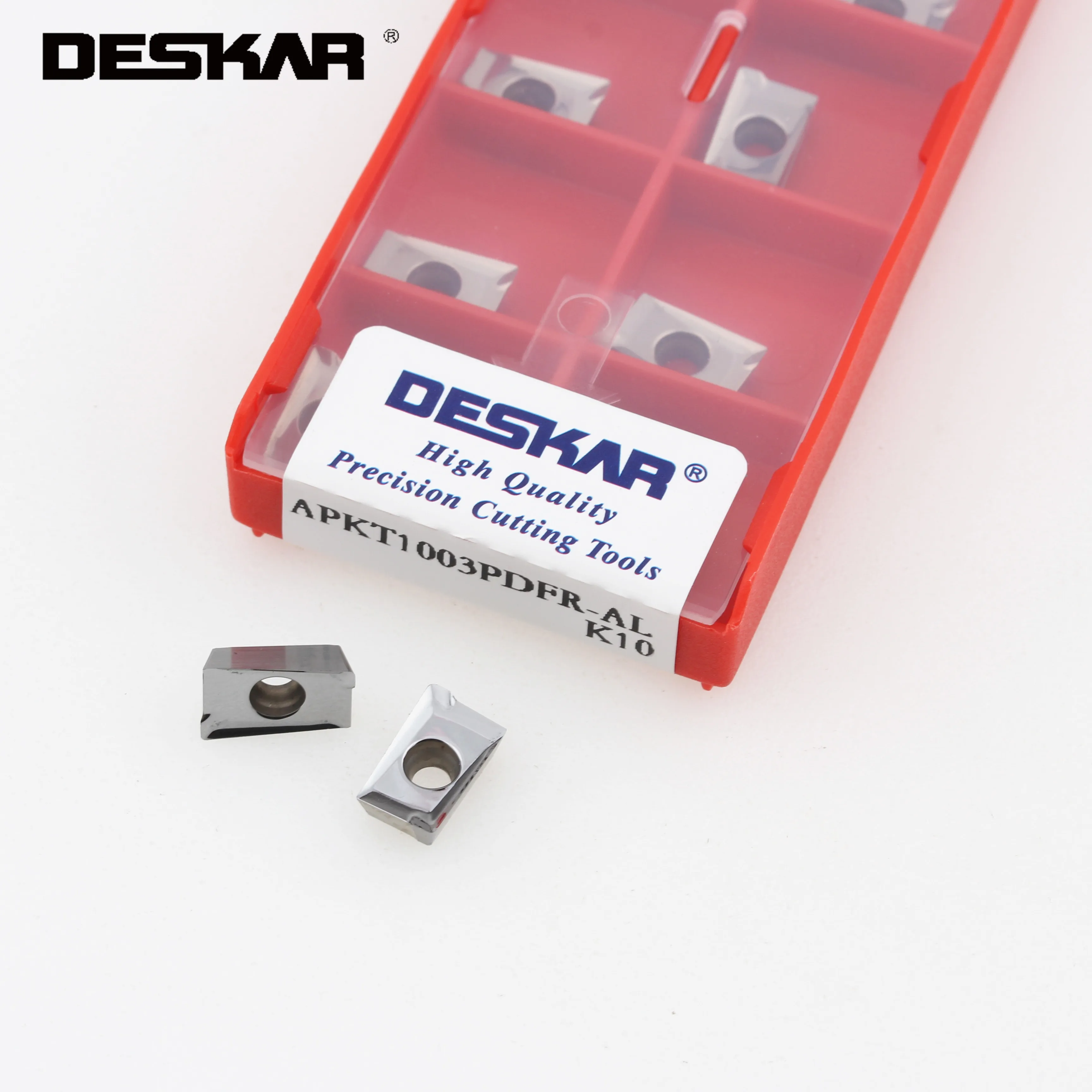 10PCS DESKAR APKT 1003PDFR AL APKT1135PDFR APKT1604PDFR APKT1604PDFR MA K10 CNC Lathe Cutting Tools Turning Tool For Aluminum
10PCS DESKAR APKT 1003PDFR AL APKT1135PDFR APKT1604PDFR APKT1604PDFR MA K10 CNC Lathe Cutting Tools Turning Tool For Aluminum