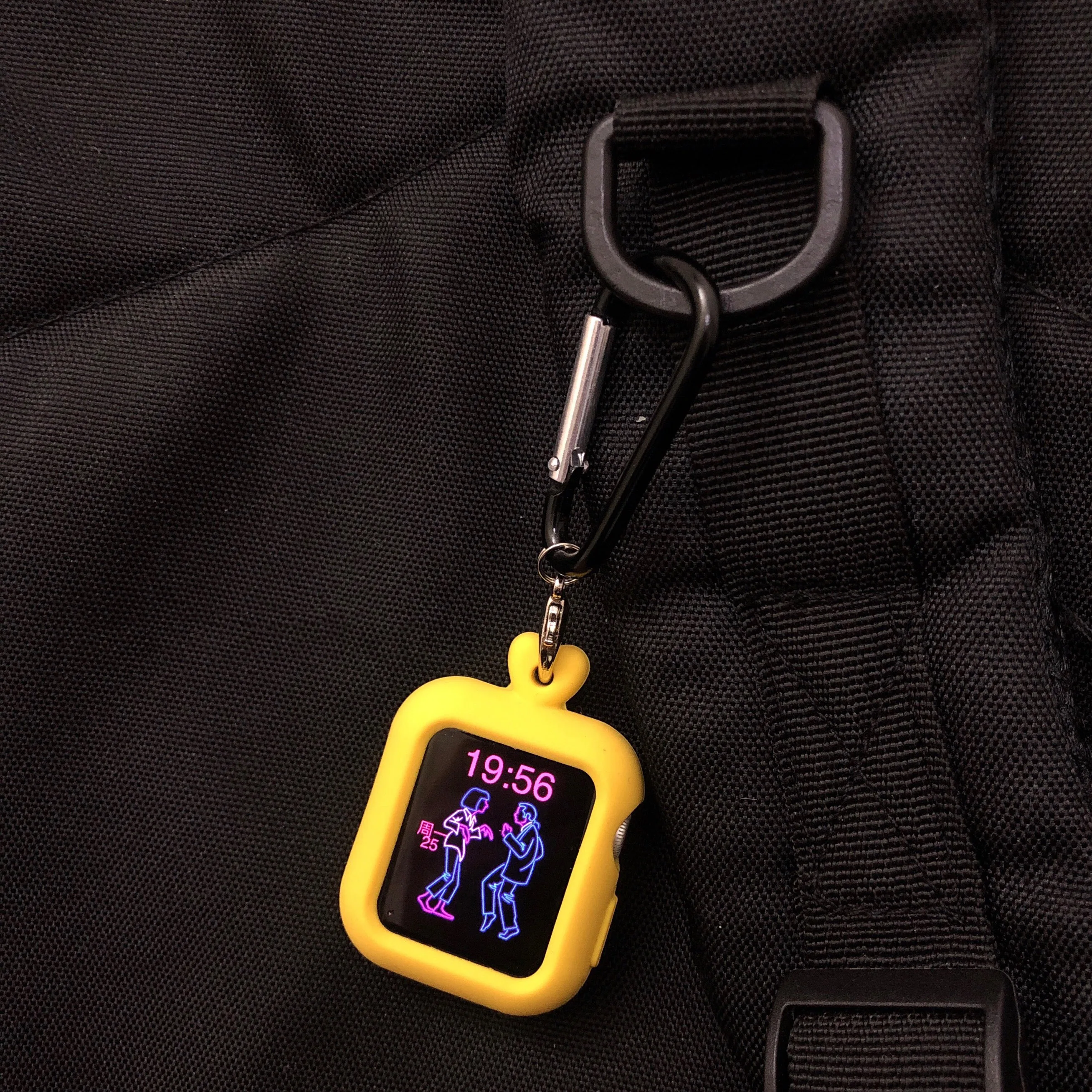 New arrival】Apple Watch Case Strap All-inclusive Liquid Silicone