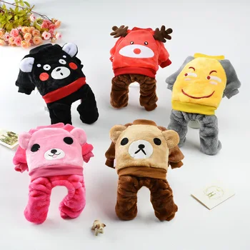 Soft Flannel Pet Dog Clothes for Small Dogs Cartoon Christmas Puppy Coat Yorkies Outfit French Bulldog Chihuahua Pug Clothing
Soft Flannel Pet Dog Clothes for Small Dogs Cartoon Christmas Puppy Coat Yorkies Outfit French Bulldog Chihuahua Pug Clothing