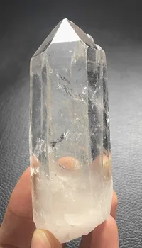 Natural jewelry natural Brazilian single point white crystal generator crystal column hand held column medium
Natural jewelry natural Brazilian single point white crystal generator crystal column hand held column medium