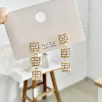 Fashion Earrings simulated pearl Clip On Earrings Non Pierced Temperament Hanging Ear Clips for Women Girl Party Jewelry Gift
Fashion Earrings simulated pearl Clip On Earrings Non Pierced Temperament Hanging Ear Clips for Women Girl Party Jewelry Gift