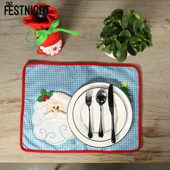 Festnight Father Christmas Dining Mat Santa Clause Table Mat Soft Double Layer Place Mat with Napkin for Christmas
Festnight Father Christmas Dining Mat Santa Clause Table Mat Soft Double Layer Place Mat with Napkin for Christmas