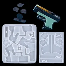 DIY Crystal Epoxy Epoxy Mold Revolver Rubber Model Silicone Mirror Epoxy Mold Set
DIY Crystal Epoxy Epoxy Mold Revolver Rubber Model Silicone Mirror Epoxy Mold Set