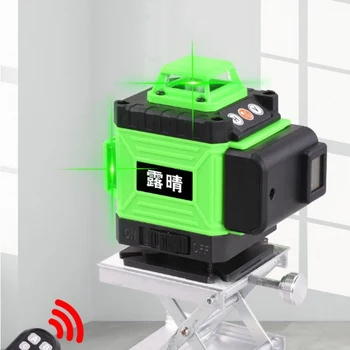 4D Laser Level 4/8/12/16 Line Adjustable Self-Leveling 360 Horizontal and Vertical Cross Super Powerful Green Laser Beam Line
4D Laser Level 4/8/12/16 Line Adjustable Self-Leveling 360 Horizontal and Vertical Cross Super Powerful Green Laser Beam Line
