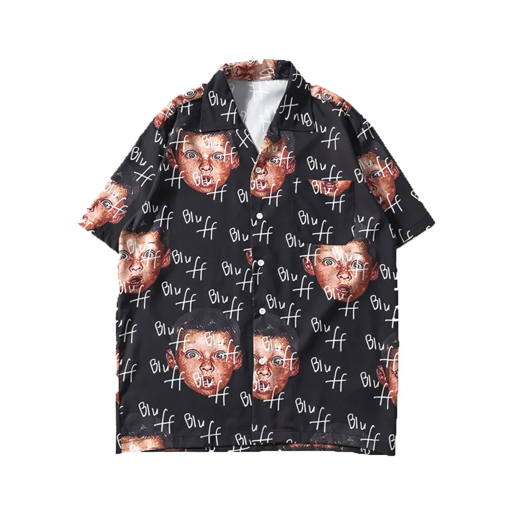 Men Shirts Polyester Short Sleeve Man tops Loose Casual Blouse Fashion Shirt daily letter printing male blouse summer button
Men Shirts Polyester Short Sleeve Man tops Loose Casual Blouse Fashion Shirt daily letter printing male blouse summer button
