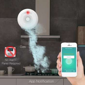 Tuya ZigBee Smart Gas Leakage Detector Combustible Sensor WiFi Smart Fire Security Detector Tuya/Smart Life App Remote Control
Tuya ZigBee Smart Gas Leakage Detector Combustible Sensor WiFi Smart Fire Security Detector Tuya/Smart Life App Remote Control
