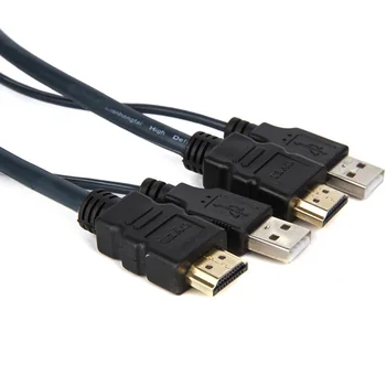 2 Port USB Plug And Play KVM Switch With Cables HDMI Dual Monitor Button Computer Splitter Box Keyboard Mouse Desktop Controller
2 Port USB Plug And Play KVM Switch With Cables HDMI Dual Monitor Button Computer Splitter Box Keyboard Mouse Desktop Controller