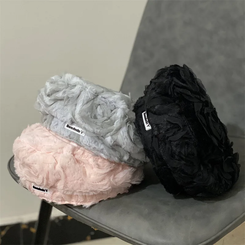 INS авторитетная Корейская осенне-зимняя Милая Кепка с 3D цветком Кепка с вышитыми розами Рыболовная Шапка теплая женская панама Кепка
INS авторитетная Корейская осенне-зимняя Милая Кепка с 3D цветком Кепка с вышитыми розами Рыболовная Шапка теплая женская панама Кепка