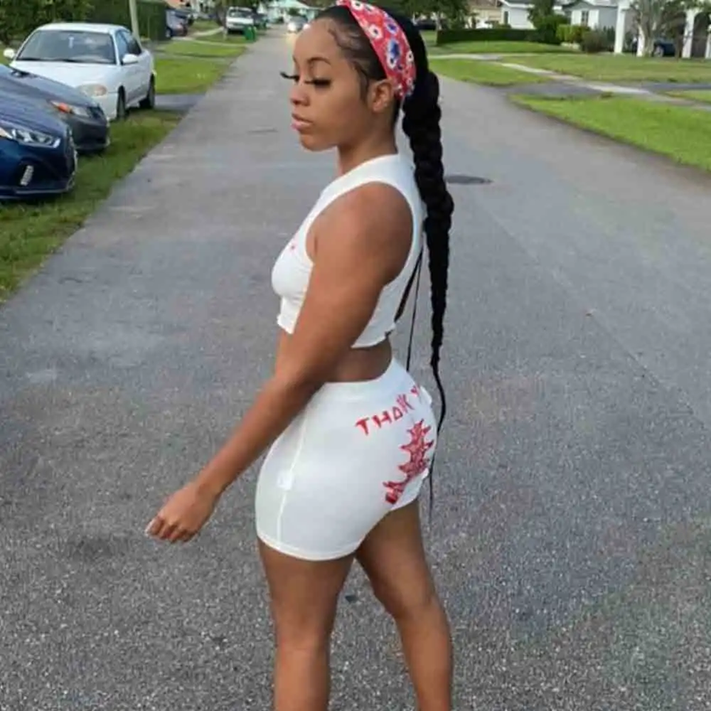 Summer Hip Pattern Print Mini Shorts Women Slim Elastic White Hight Waist Sweat Mini Fashion Shorts Female Back Print
Summer Hip Pattern Print Mini Shorts Women Slim Elastic White Hight Waist Sweat Mini Fashion Shorts Female Back Print