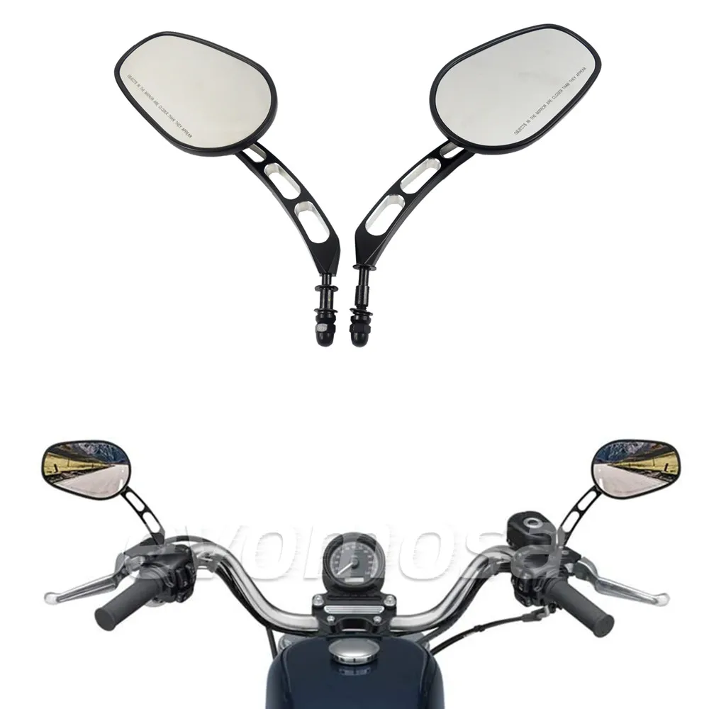 Зеркала заднего вида для мотоциклов, черные, спортивные, для Road King, Street, Electra, Glide, Dyna, Softail, Road Glide, 1982-2018, 2019, 2020
Зеркала заднего вида для мотоциклов, черные, спортивные, для Road King, Street, Electra, Glide, Dyna, Softail, Road Glide, 1982-2018, 2019, 2020