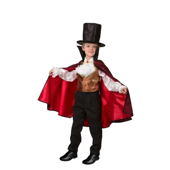 Carnival costume "Dracula ceremonial", shirt, vest, cloak, hat, p. 36, height 146 cm
Carnival costume "Dracula ceremonial", shirt, vest, cloak, hat, p. 36, height 146 cm
