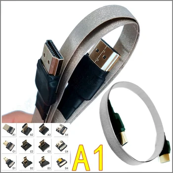 New Anti-interference HDMI Cable Ultralight FPV HDMI Male to Mini/Micro HDMI Female FPC 10cm 20cm 30cm 50cm for GH4 GoPro BMPCC
New Anti-interference HDMI Cable Ultralight FPV HDMI Male to Mini/Micro HDMI Female FPC 10cm 20cm 30cm 50cm for GH4 GoPro BMPCC