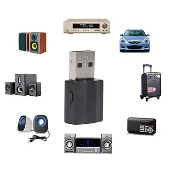 Durable Receiver Adapter Delicate Design BT600 2 in 1 Wireless Audio Transmitter Receiver Bluetooth 5.0 Device Accessory
Durable Receiver Adapter Delicate Design BT600 2 in 1 Wireless Audio Transmitter Receiver Bluetooth 5.0 Device Accessory