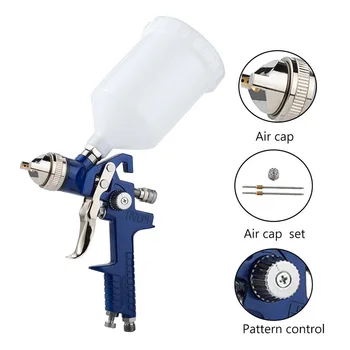 Air Paint Sprayer HVLP 1.4 1.7 2.0MM Sprayer Gravity Feed Auto Painting Sprayer Nozzle Needle Cup With Stand Holder
Air Paint Sprayer HVLP 1.4 1.7 2.0MM Sprayer Gravity Feed Auto Painting Sprayer Nozzle Needle Cup With Stand Holder