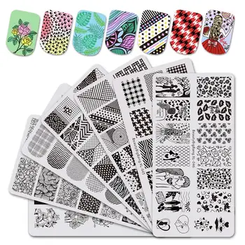 BeautyBigBang Stamping Plates Set 7 PCS Different Hollowen Funny Ghost Flower Image Nail Art Stamping Plates Set Stencil Mold 
BeautyBigBang Stamping Plates Set 7 PCS Different Hollowen Funny Ghost Flower Image Nail Art Stamping Plates Set Stencil Mold