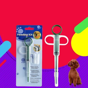 1Pc Pet Dog Cat Medicine Syringe Tablet Pill Gun Piller Push Dispenser Medicine Water Syringe Useful Pet Feed Tool 
1Pc Pet Dog Cat Medicine Syringe Tablet Pill Gun Piller Push Dispenser Medicine Water Syringe Useful Pet Feed Tool