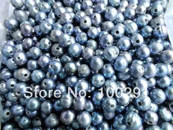 Free ship!!! 1000piece 9-10mm 2mm hole freshwater pearl beads for leather jewelry DIY bead making 
Free ship!!! 1000piece 9-10mm 2mm hole freshwater pearl beads for leather jewelry DIY bead making