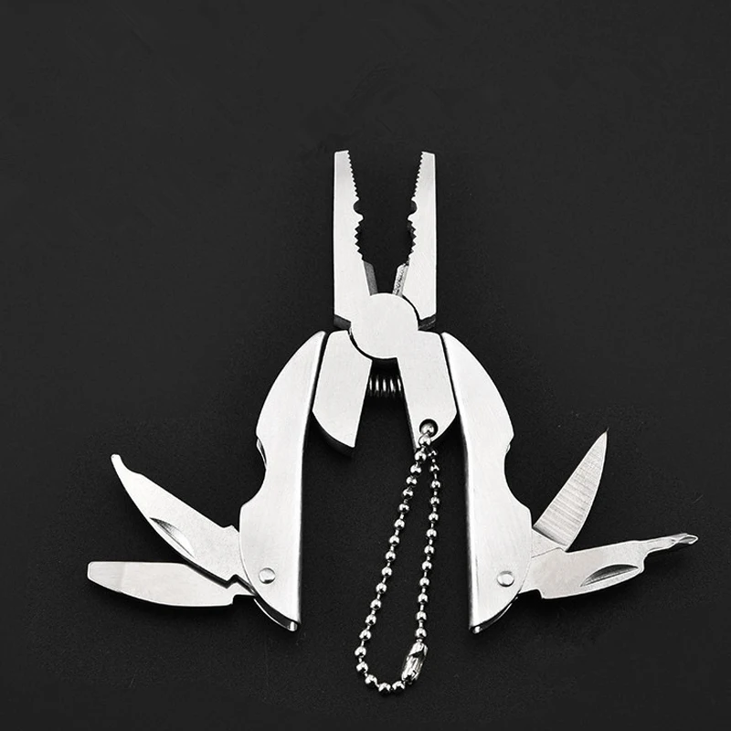 Multi function Pliers Stainless Steel Mini Pliers Combination Tool Practical Outdoor Camping Camping Travel Easy To Carry
Multi function Pliers Stainless Steel Mini Pliers Combination Tool Practical Outdoor Camping Camping Travel Easy To Carry