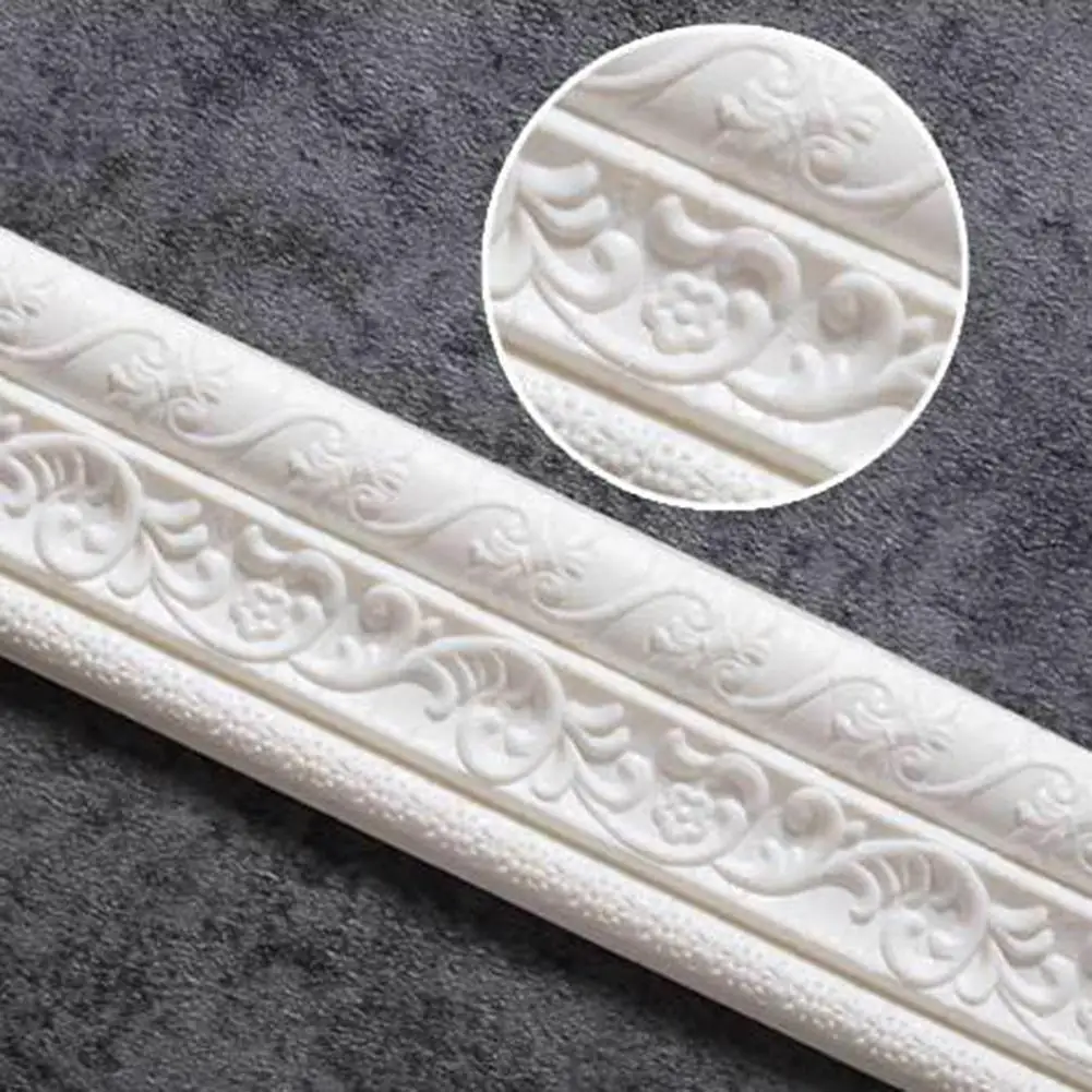 2.3 M Wall Trim Line Wallpaper Skirting Border Waterproof Anti-collision 3D Pattern Sticker Decor Self-adhesive Foam Border
2.3 M Wall Trim Line Wallpaper Skirting Border Waterproof Anti-collision 3D Pattern Sticker Decor Self-adhesive Foam Border