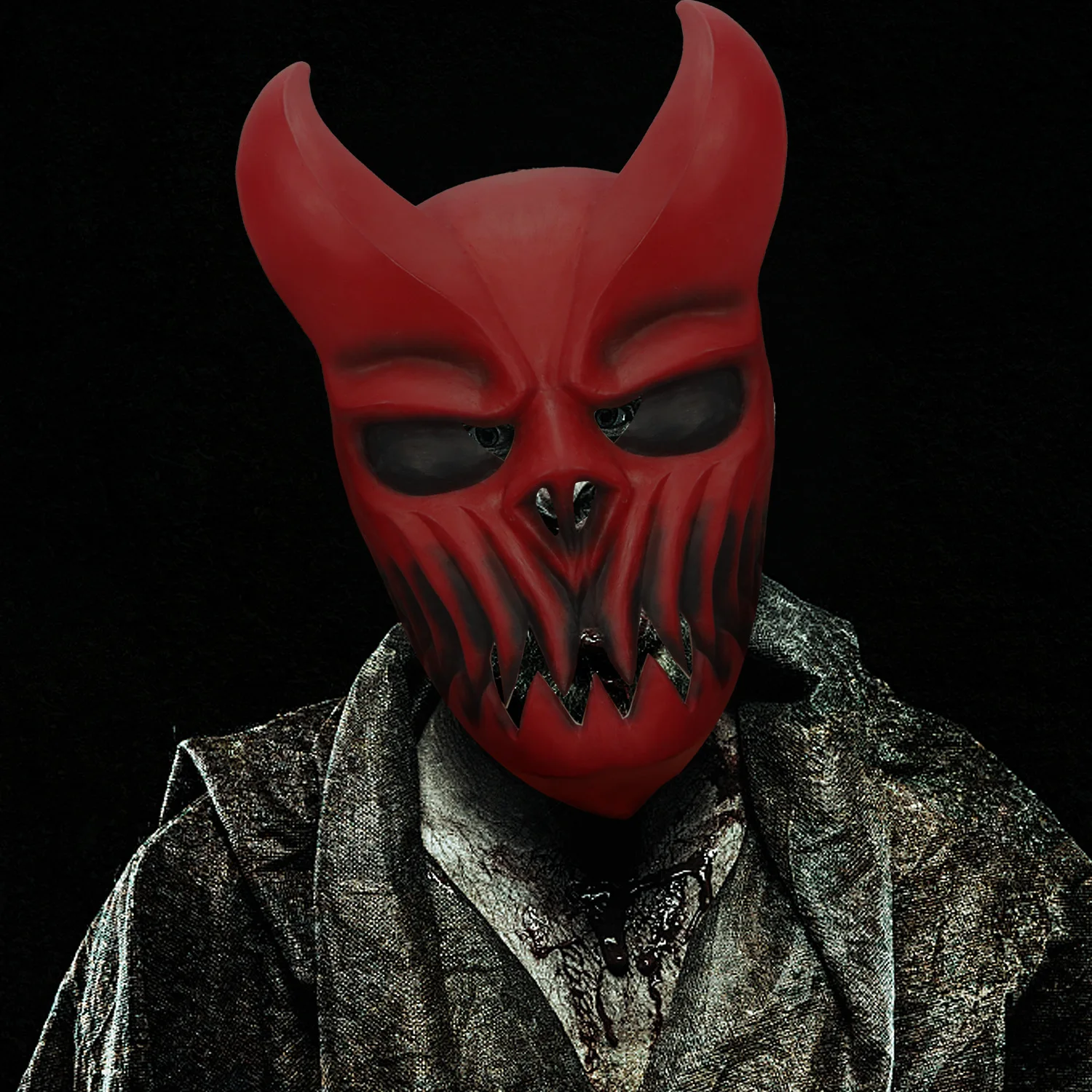Devil Ghost Mask Halloween Death Core Band Headwear Dress Up Party Haunted House Secret Room Death Props
Devil Ghost Mask Halloween Death Core Band Headwear Dress Up Party Haunted House Secret Room Death Props