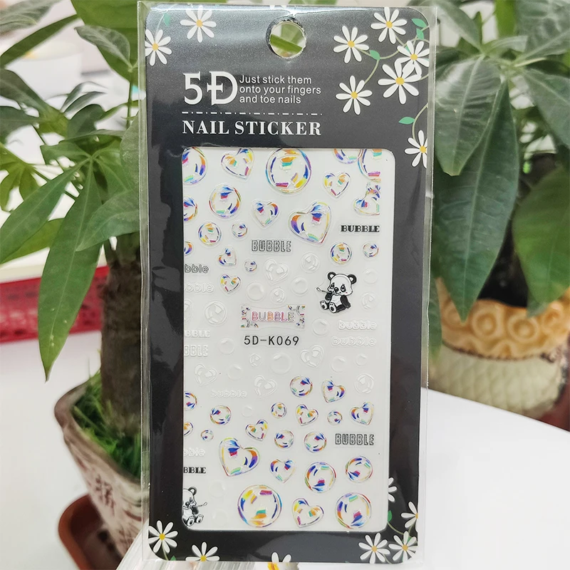 5D наклейка для ногтей, любовь, сердце, пузырьки, панда, украшения для ногтевого дизайна, стереоскопические наклейки, аксессуары, дизайн с эффектом анаглифа
5D наклейка для ногтей, любовь, сердце, пузырьки, панда, украшения для ногтевого дизайна, стереоскопические наклейки, аксессуары, дизайн с эффектом анаглифа