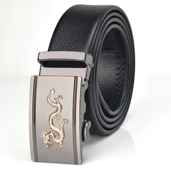 Genuine dragon buckle men's first layer leather automatic buckle belt business casual belt leather men fashion belt 
Genuine dragon buckle men's first layer leather automatic buckle belt business casual belt leather men fashion belt