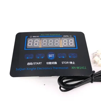New XH-W1411 220V Digital Temperature Controller Three Windows Display Multi-Function Temperature Control Switch
New XH-W1411 220V Digital Temperature Controller Three Windows Display Multi-Function Temperature Control Switch