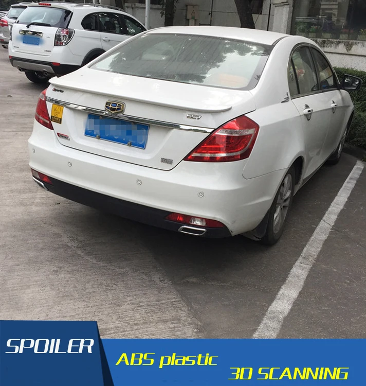 Спойлер для GEELY EC7 высококачественный спойлер из АБС материала заднего крыла
