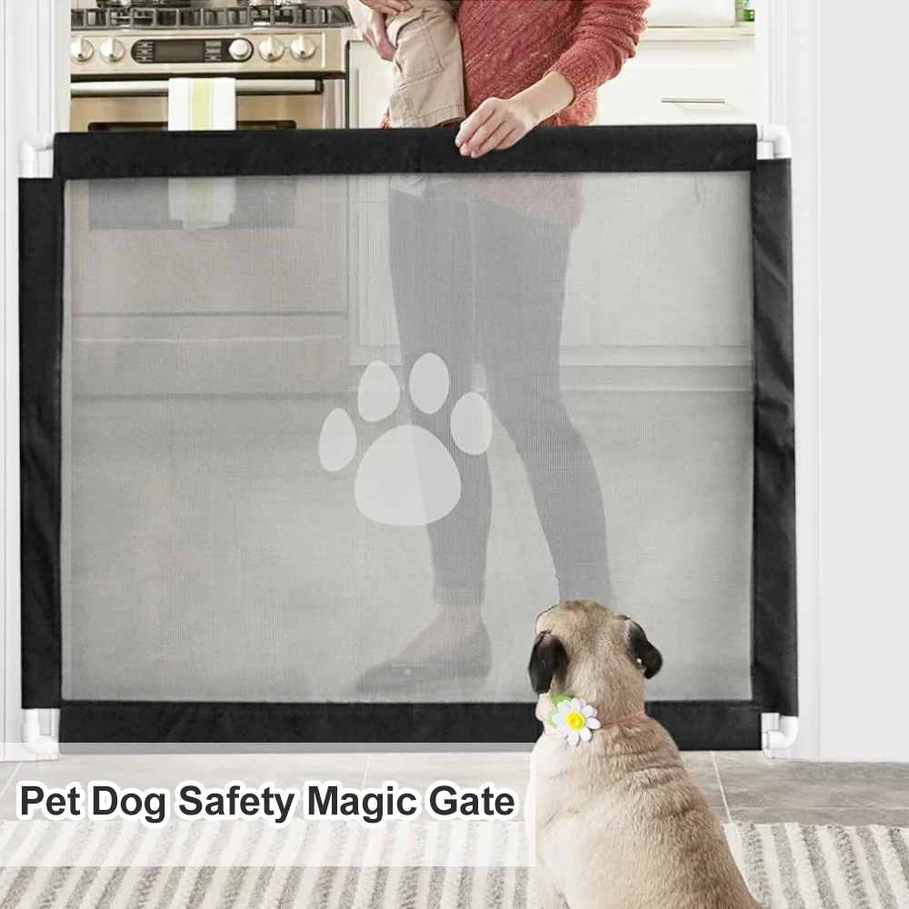 Upgrade Version Magic Gate for Dogs Portable Folding Mesh Pet Magic Gate Dog Fence Isolated Indoor and Outdoor Safe Guard
Upgrade Version Magic Gate for Dogs Portable Folding Mesh Pet Magic Gate Dog Fence Isolated Indoor and Outdoor Safe Guard