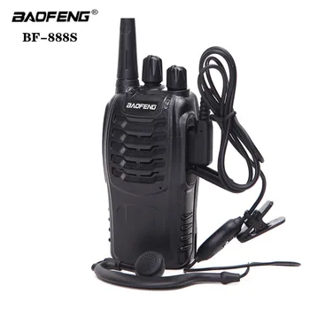 

2 pcs BAOFENG BF-888S Walkie Talkie for Hunting Two Way Car Radio Station Transmitter Transceiver Portable 5W 3km-5km 2020 New
